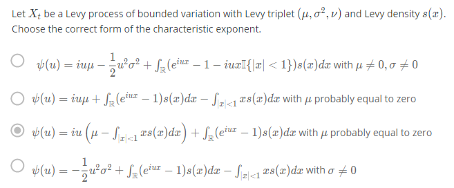 Stochastic Processes Week 8 Lévy processes | 棒棒生